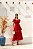 Vestido Luísa - Viscolinho - Vermelho - Imagem 1