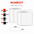 Etiqueta Niimbot 30x15mm Branca (460un) B1/b21/b3s - Imagem 2