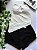 Short jeans preto - Imagem 1