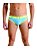 Sunga Brief Cut | com bojo - Azul Neon - Imagem 1