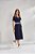 Vestido Semi Evase Malha Denim 115cm - Titanium - Imagem 1