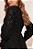 Vestido Preto Laise Decote V Evasê Midi - Fascinius - Imagem 5
