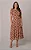 Vestido Maxi Midi na Tela Bordada Analia Marrom - Tata Martello - Imagem 1