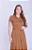 Vestido Carolina Caramelo - Hapuk - Imagem 3