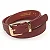 Cinto Feminino Passante Metal Com Logo Wj Alto Relevo 2 Cm Burgundy - Imagem 1