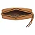 Bolsa Transversal Pequena Com Metal Logo Bicolor Camel - Imagem 5