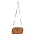 Bolsa Transversal Pequena Com Metal Logo Bicolor Camel - Imagem 1