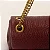 BOLSA TRANSVERSAL MEDIA COM ALÇA CORRENTE BURGUNDY - Imagem 7