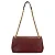 BOLSA TRANSVERSAL MEDIA COM ALÇA CORRENTE BURGUNDY - Imagem 3