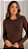 BLUSA TERMICA FEM MARROM CAFE - CARMENE - Imagem 1