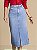 SAIA CORTE RETO JEANS 80CM - TITANIUM - Imagem 1