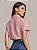 CAMISA EM TECIDO PLANO LISTRADO VERMELHO - Imagem 2