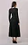 Vestido Maxi Midi com Franzido Frontal Elsa Preto - Tata Martello - Imagem 5