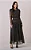 Vestido Longo com Drapeado Romana Preto - Tata Martello - Imagem 1