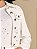 JAQUETA EM SARJA OFFWHITE BORDADA COM PEDRAS - TITANIUM - Imagem 3