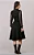 Vestido Curto com Bolsos Decorativos Lia Preto- Tata Martello - Imagem 3