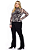 Blusa Tule Animal Print Plus Size - Imagem 3