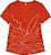 Blusa com decote V e botões - Imagem 4