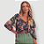 Blusa Manga 3/4 em Tule - Imagem 5