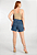 Blusa cropped em tricô com decote em v - Imagem 2