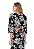 Blusa cropped de manga 3/4 viscose estampado - Imagem 4