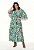 Vestido Longo Floral Plus Size - Imagem 3