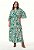 Vestido Longo Floral Plus Size - Imagem 1