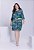 Vestido Curto Plus Size Manga 3/4 - Imagem 1