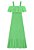 Vestido Longo em Viscose com Babado Decote - Imagem 2