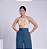 Cropped em Viscose Estampada - Imagem 1
