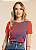 Blusa Estampada Com Costas Em Canelado - Imagem 1