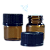 Frasco de Vidro Gotejador Âmbar - 1ML - Imagem 6