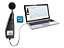 Medidor de Nível de Som c/ Microfone, Proteção, Software p/ PC, Cabo de Conexão - Testo 816-1 - Imagem 2