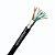Cabo de Rede CAT5E CMX 4P Preto Bobina 305MTS BLINDADO (CAPA SIMPLES) - Megatron - Imagem 2