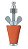 Cone parada de teste de 3/4"para conectar o kit de teste a dutos de 24 a 44mm - Testo 0554 3155 - Imagem 1