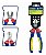Alicate de corte diagonal 6" HK-701 - 21A701 - Imagem 1