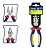 Alicate universal 6" HK-702 - 21A702 - Imagem 1