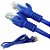 PATCH CORD CAT5E COMPRIMENTO 2.5M AZUL - MULTITOC - Imagem 1