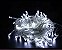 Pisca de Natal 100 Leds branco frio 8 Funções 10 Metros fio transparente 220V. - Imagem 2