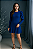 VESTIDO PEPLUM MALHA CANELADA - Imagem 1