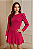 VESTIDO PEPLUM MALHA CANELADA - Imagem 1