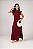 VESTIDO MUSCLETEE LONGO COM BOLSO E FENDA NA LATERAL - Imagem 1
