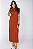 VESTIDO MUSCLETEE LONGO COM BOLSO E FENDA NA LATERAL - Imagem 1