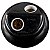Plafon 2 Lâmpadas 100W 250V Preto - Imagem 1