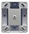 Interruptor Simples 6A 250V~ BOX - ILUMI - Imagem 2