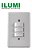 Interruptor 3 Teclas Simples 250V 6A Stylus da ILUMI - Imagem 2