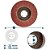 Discos Flap ( G40 , 60, 80 e 120) - Imagem 3
