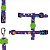Kit H Para Cachorro Meuauau Space - Peitoral + Guia P - Imagem 1