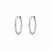 BRINCO ARGOLA LISO FINO EM AÇO INOXIDÁVEL - Imagem 1
