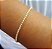 PULSEIRA RIVIERA 0.3 cm ZIRCÔNIA CRISTAL FOLHEADO A OURO - Imagem 2